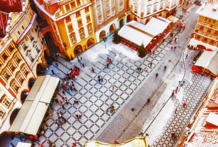 Christmas in Prague Jigsaw Puzzle