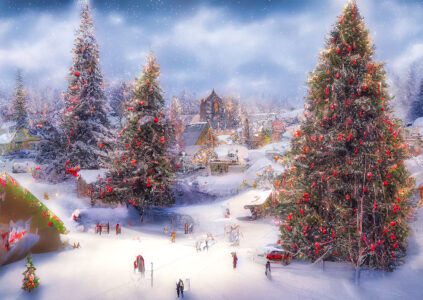 Christmas Town Jigsaw Puzzle