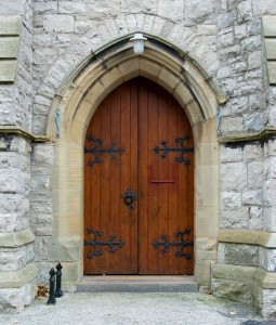 Church Door Jigsaw Puzzle