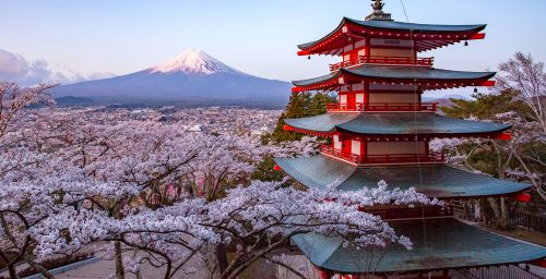 Chureito Pagoda Jigsaw Puzzle