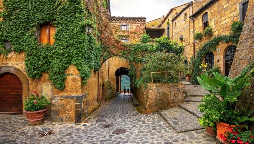 Civita di Bagnoregio Streets Jigsaw Puzzle