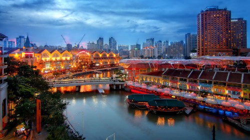 Clarke Quay Jigsaw Puzzle