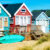 Coastal Beach Huts Jigsaw Puzzle