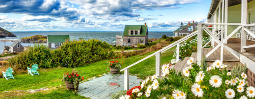 Coastal Maine Inn Jigsaw Puzzle