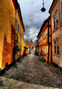 Cobblestone Street Jigsaw Puzzle