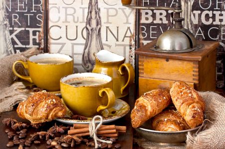 Coffee and Croissants Jigsaw Puzzle