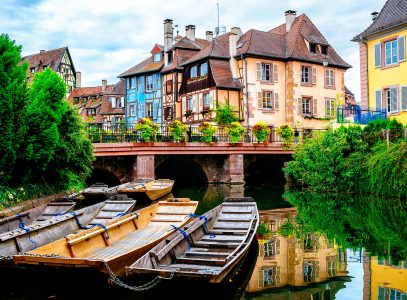 Colmar Boats Jigsaw Puzzle