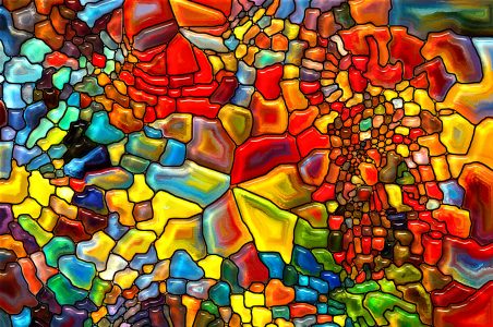 Color Mosaic Jigsaw Puzzle