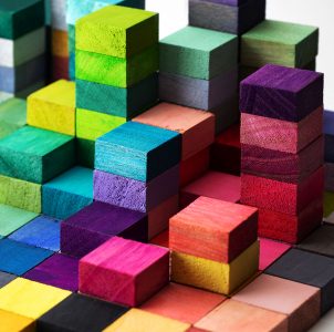 Colored Blocks Jigsaw Puzzle