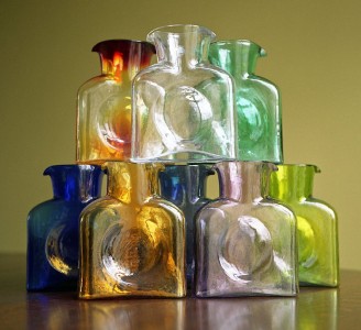 Colored Bottles Jigsaw Puzzle