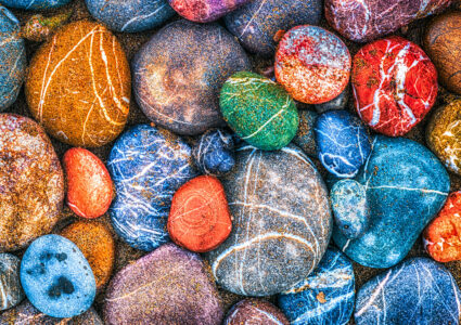 Colored Stones Jigsaw Puzzle