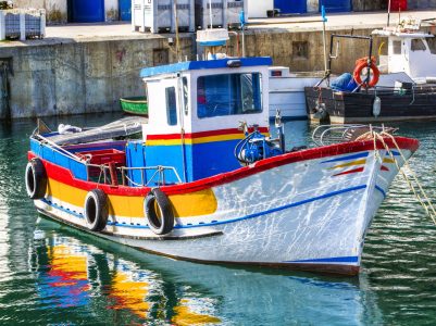 Colorful Boat Jigsaw Puzzle