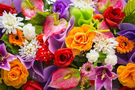 Colorful Bouquet Jigsaw Puzzle