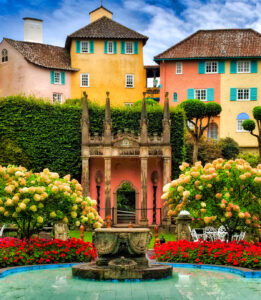 Colorful Courtyard Jigsaw Puzzle