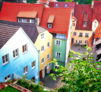 Colorful Housing Jigsaw Puzzle