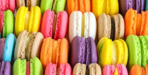 Colorful Macarons