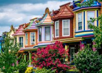 Colorful Row Houses