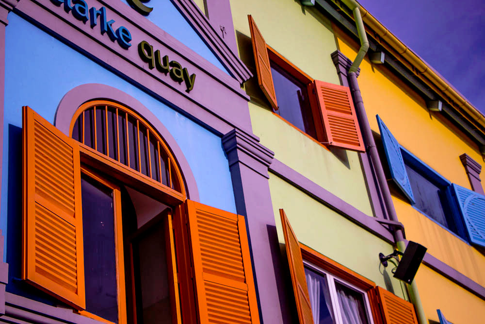 Colorful Shutters Jigsaw Puzzle