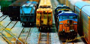 Colorful Trains