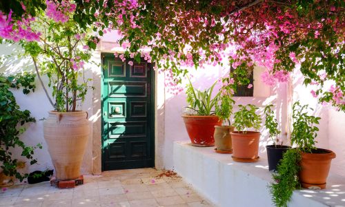 Corfu Patio Jigsaw Puzzle