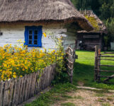 Cottage Gate Jigsaw Puzzle