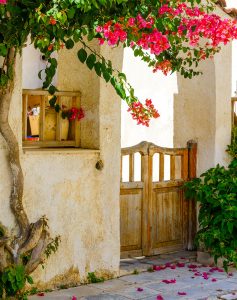 Courtyard Gate Jigsaw Puzzle