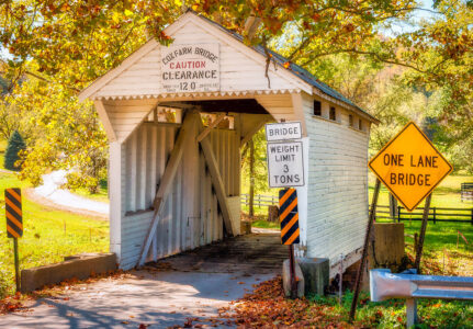 Cox Farm Bridge Jigsaw Puzzle