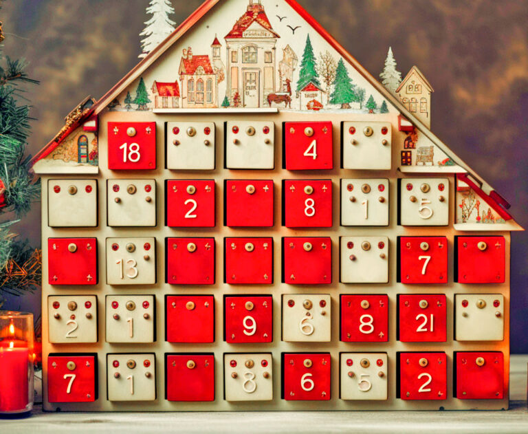 Crafted Advent Calendar Jigsaw Puzzle Crafted Advent Calendar Jigsaw Puzzle