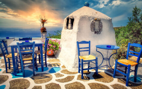 Crete Patio Jigsaw Puzzle