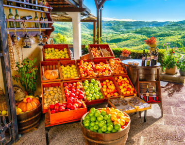 Croatia Farm Stand Jigsaw Puzzle