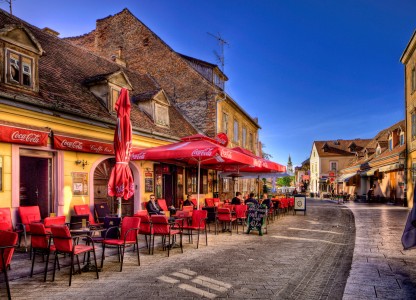 Croatian Cafe Jigsaw Puzzle