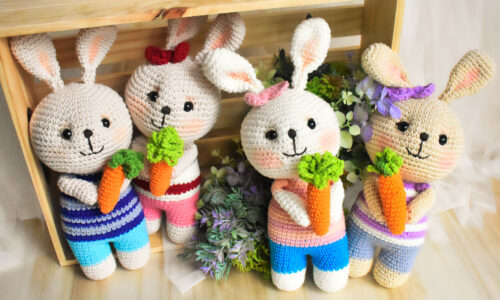 Crochet Bunnies Jigsaw Puzzle