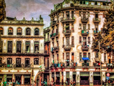 Cuban Apartments Jigsaw Puzzle