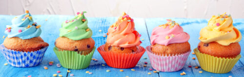 Cupcake Lineup Jigsaw Puzzle