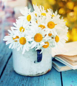 Cupful of Daisies Jigsaw Puzzle