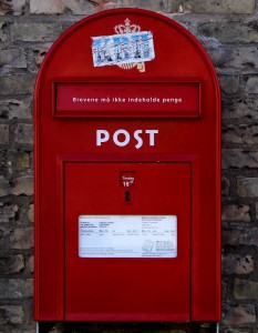 Danish Post Box Jigsaw Puzzle