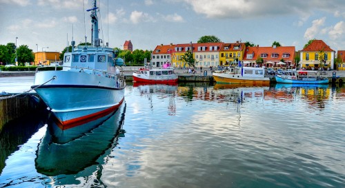 Denmark Harbor Jigsaw Puzzle