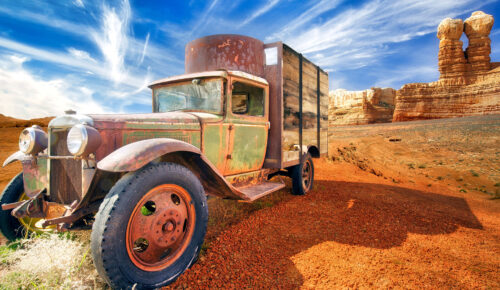 Desert Truck Jigsaw Puzzle