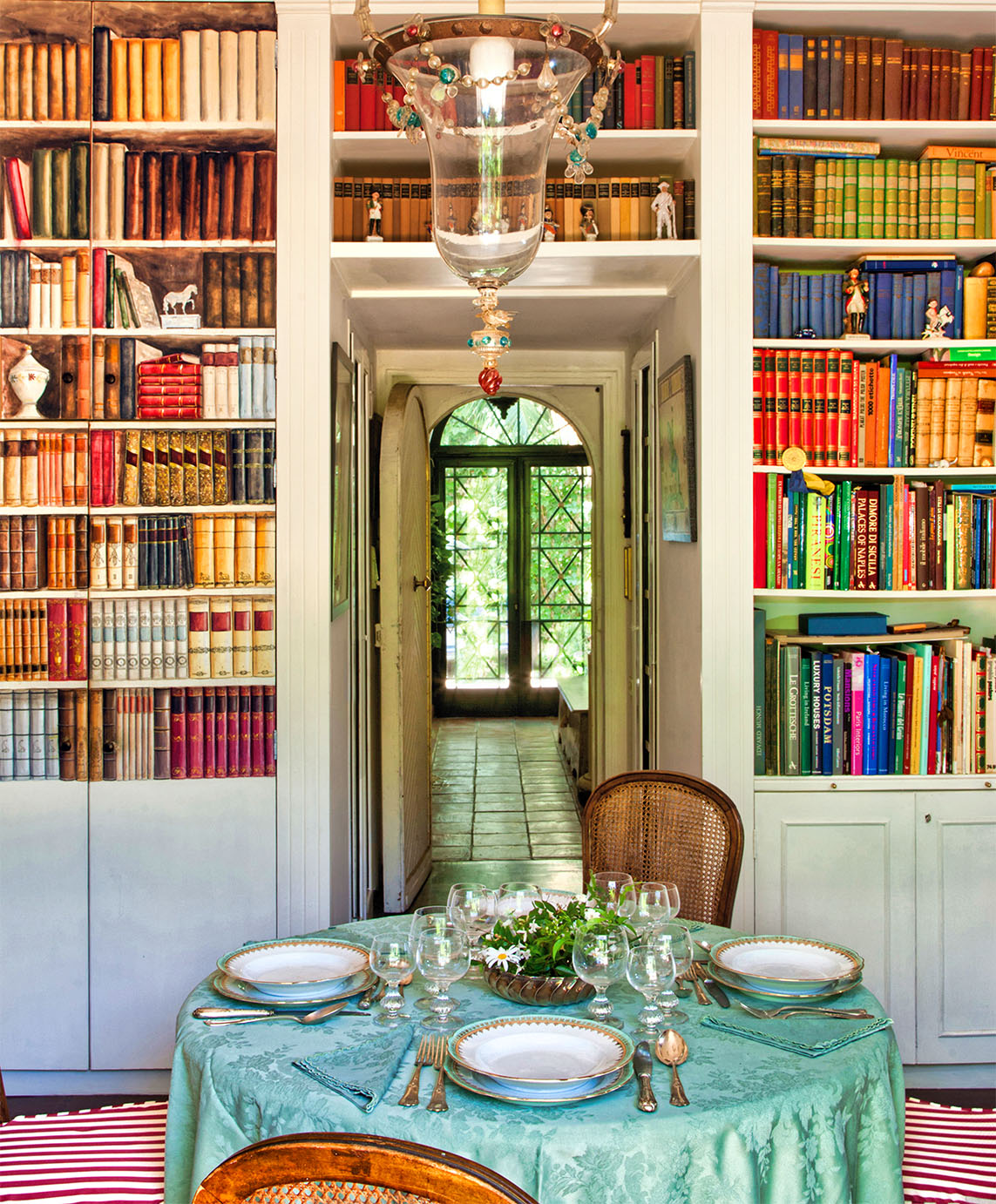 Dining in the Library Jigsaw Puzzle