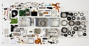 Disassembled Camera