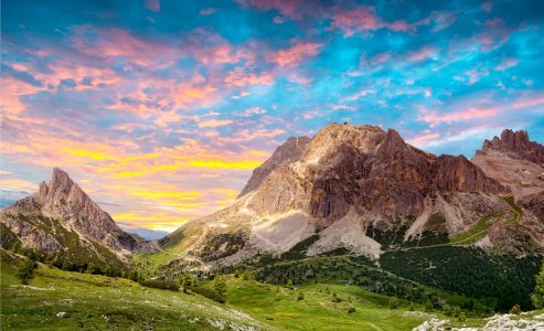 Dolomites Peaks Jigsaw Puzzle