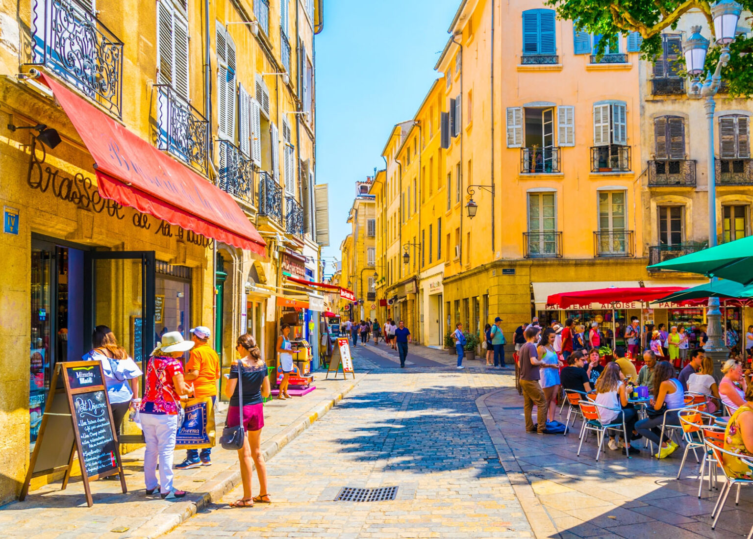 Downtown Aix-en-Provence Jigsaw Puzzle