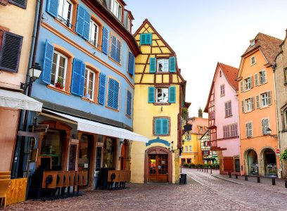 Downtown Colmar Jigsaw Puzzle