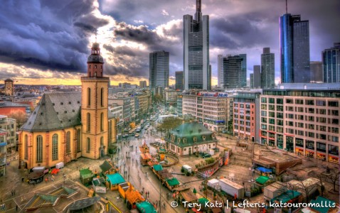 Downtown Frankfurt Jigsaw Puzzle