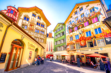 Downtown Lucerne Jigsaw Puzzle
