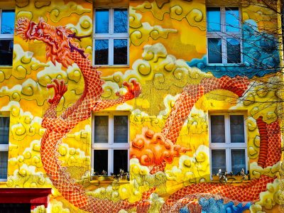 Dragon Mural Jigsaw Puzzle