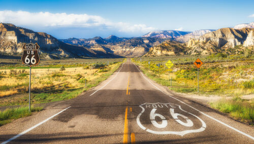 Driving Route 66 Jigsaw Puzzle