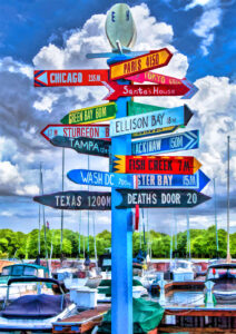 Egg Harbor Sign Jigsaw Puzzle Egg Harbor Sign Jigsaw Puzzle