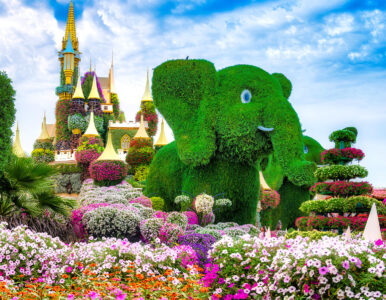 Elephant Topiary Jigsaw Puzzle Elephant Topiary Jigsaw Puzzle