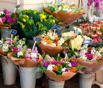 England Flower Market Jigsaw Puzzle